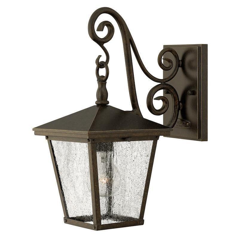 Elstead Trellis Regency Bronze Small Outdoor Wall Lantern 1