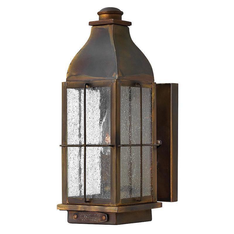 Elstead Bingham Sienna Finish Small Outdoor Wall Lantern 1