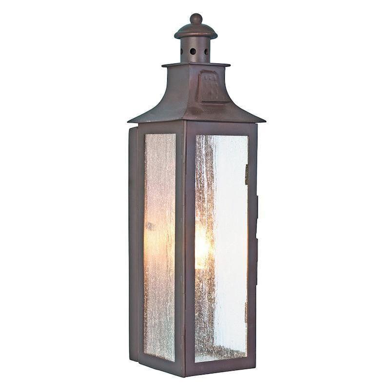 Elstead Stow Old Bronze Finish Outdoor Wall Lantern 1