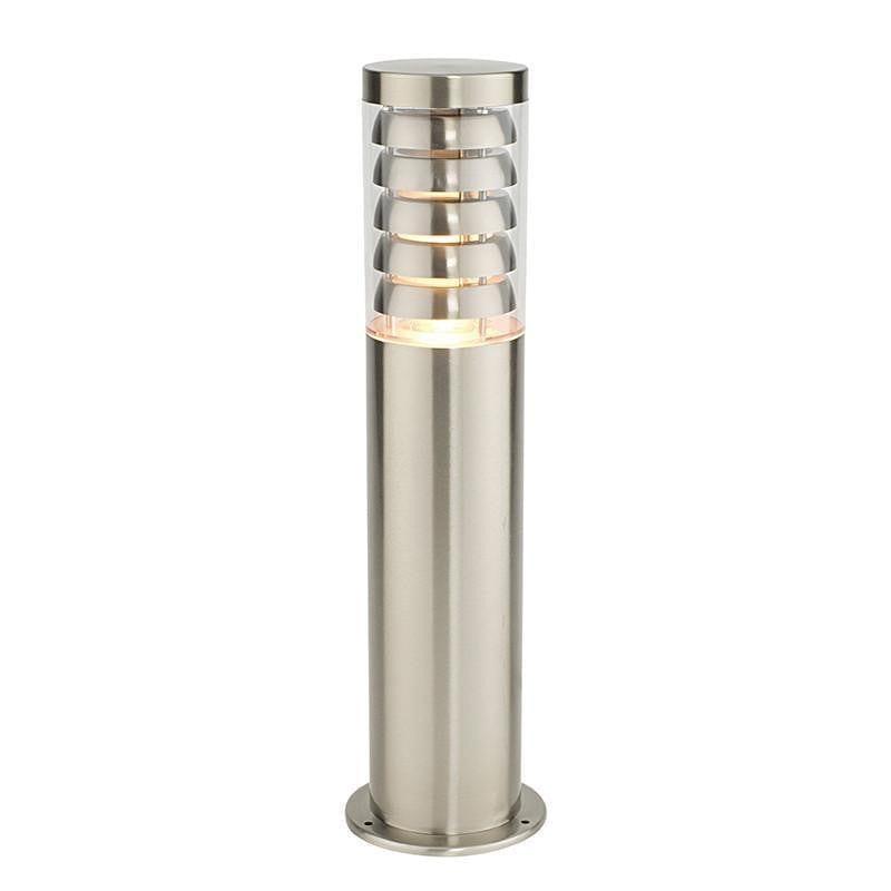 endon tango brushed stainless steel finish outdoor post light 13922by saxby lighting