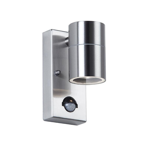 Endon Canon Polished Stainless Steel Finish Outdoor Wall Light EL-40063