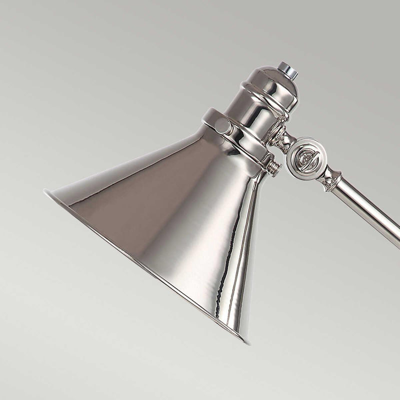 Elstead Provence Polished Nickel Table Lamp