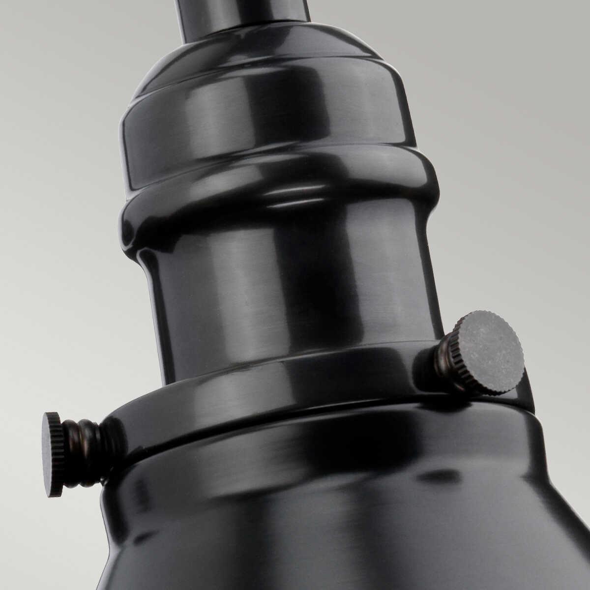 Elstead Provence Old Bronze 1 Light Wall Light PV1 OB hallway lighting close up