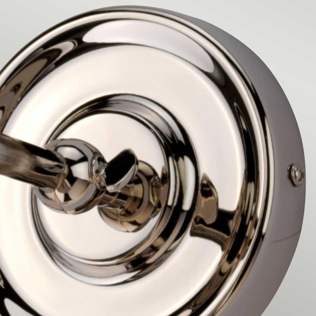 elstead provence polished nickel 1lt wall light pv1 pn Living Room Close Up