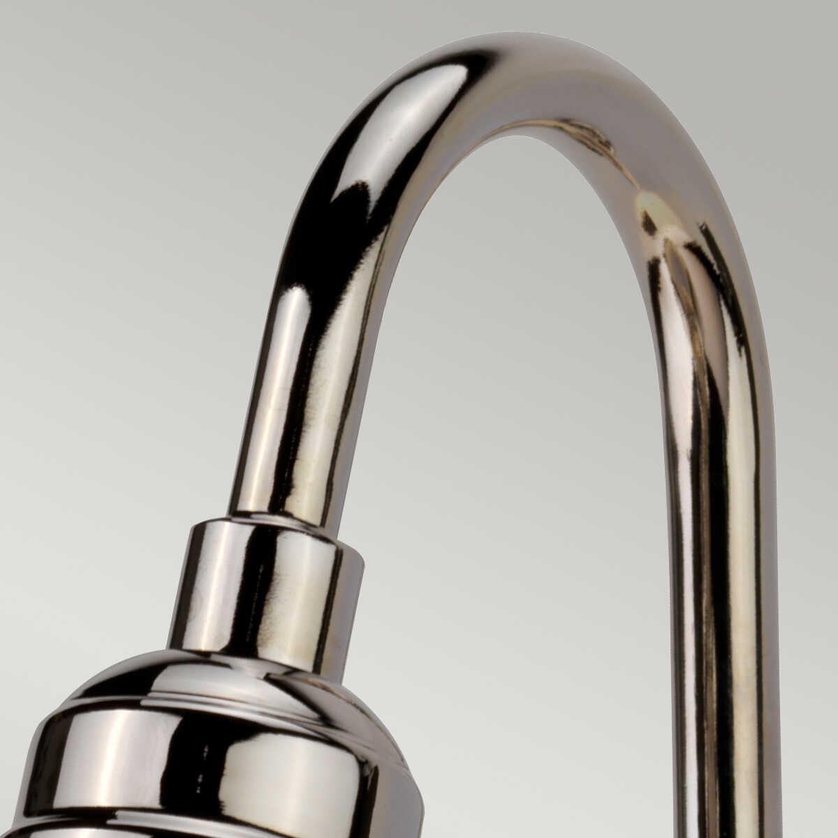 elstead provence polished nickel 1lt wall light pv1 pn Close Up LED Bulb