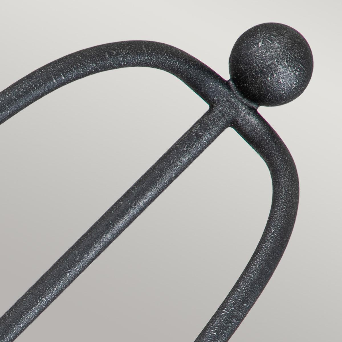 quoizel bradbury 2 light grey wall light Living Room Close Up