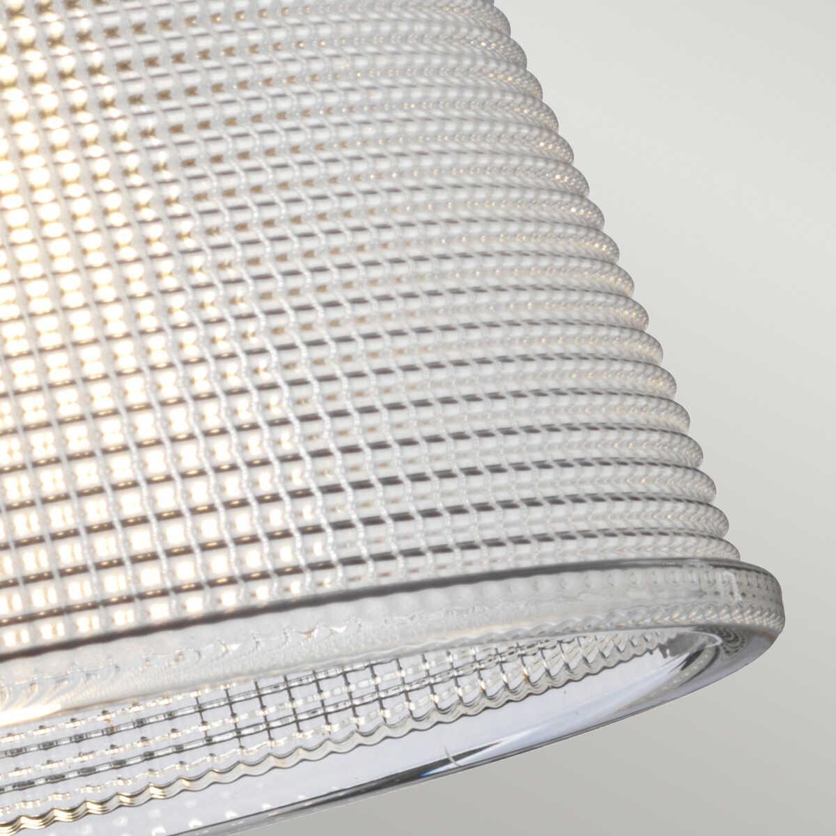 Quoizel Dublin 1 Light Natural Brass Bathroom Wall Light shade image