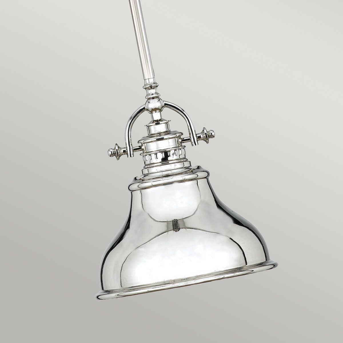 Quoizel Emery Mini Silver Pendant Ceiling Light-Ceiling Pendant Lights-Elstead Lighting-6-Tiffany Lighting Direct