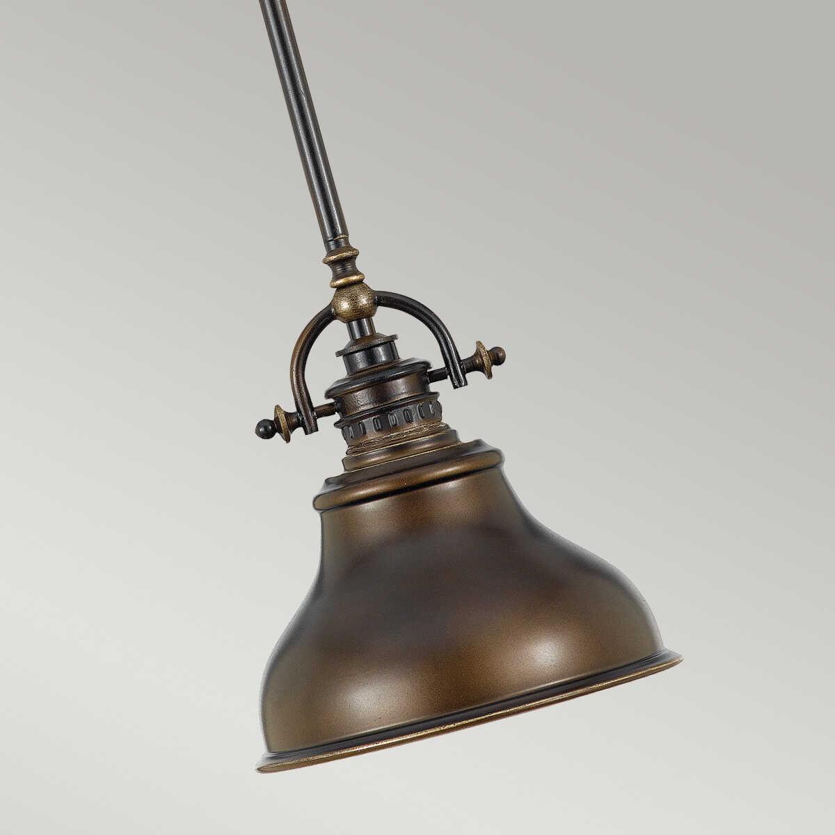 Quoizel Emery Mini Bronze Pendant Ceiling Light-Ceiling Pendant Lights-Elstead Lighting-5-Tiffany Lighting Direct