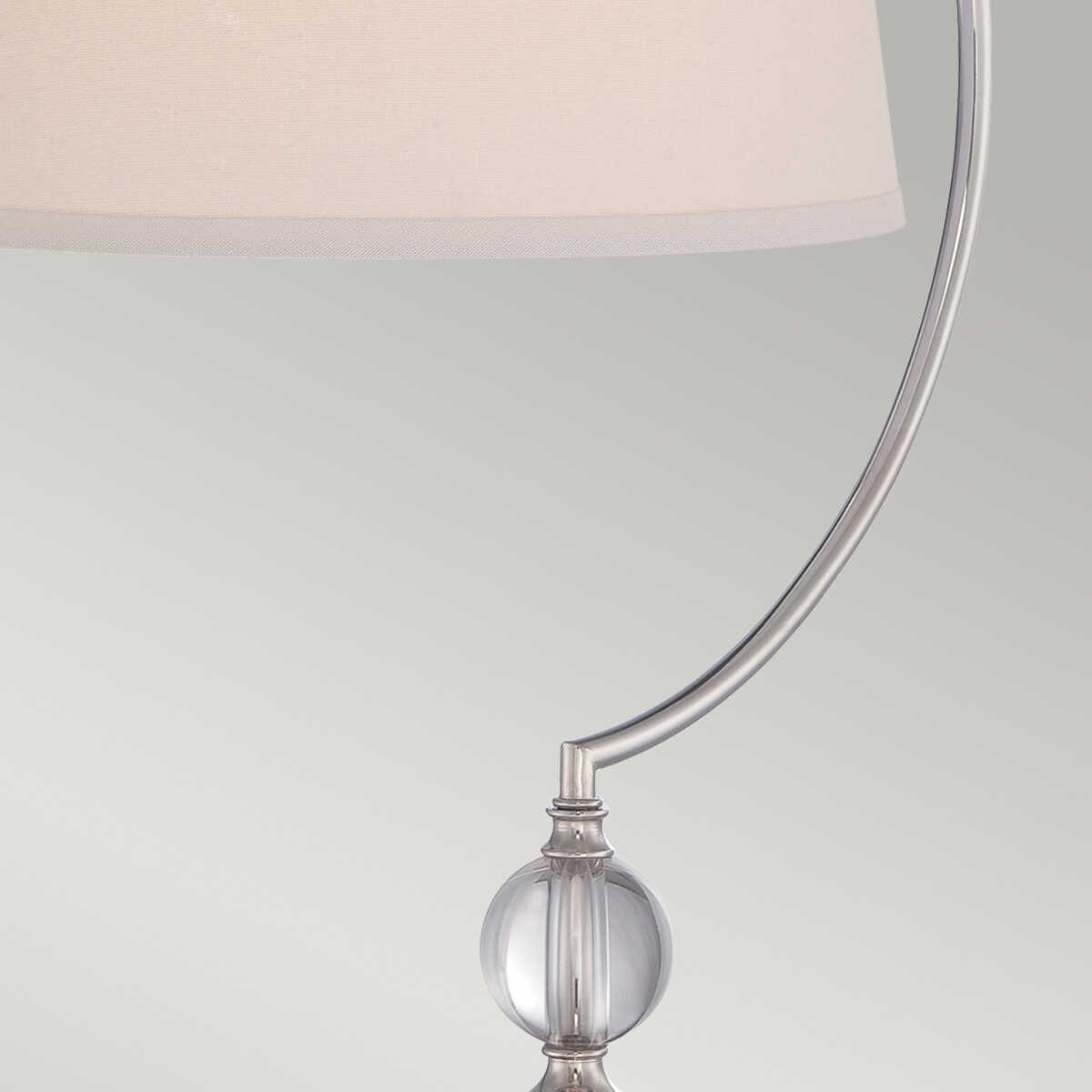 feiss jenkins cream linen hardback table lamp qz jenkins tl pn Close Up LED Bulb