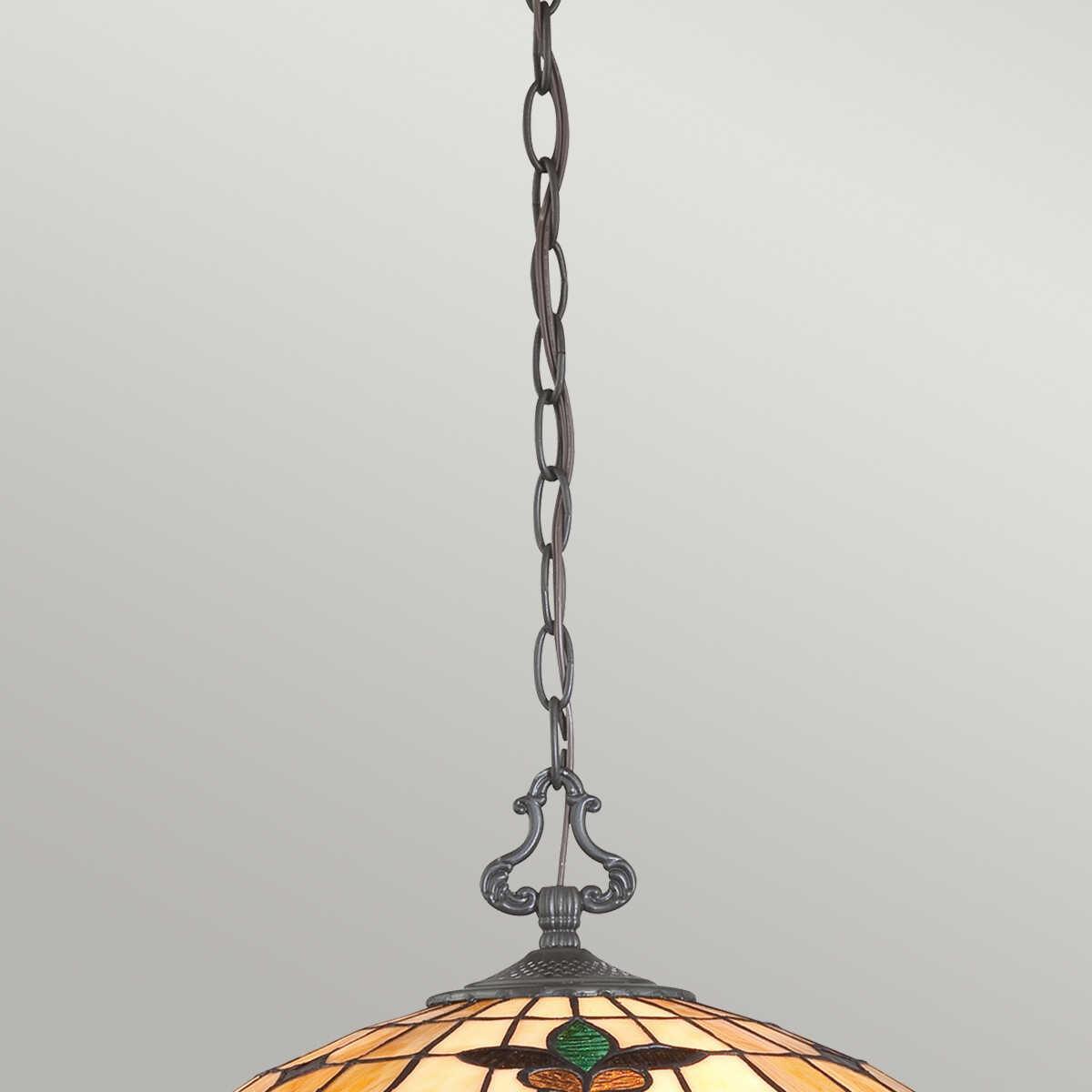 quoizel tiffany kami pendant ceiling light Other Close Up