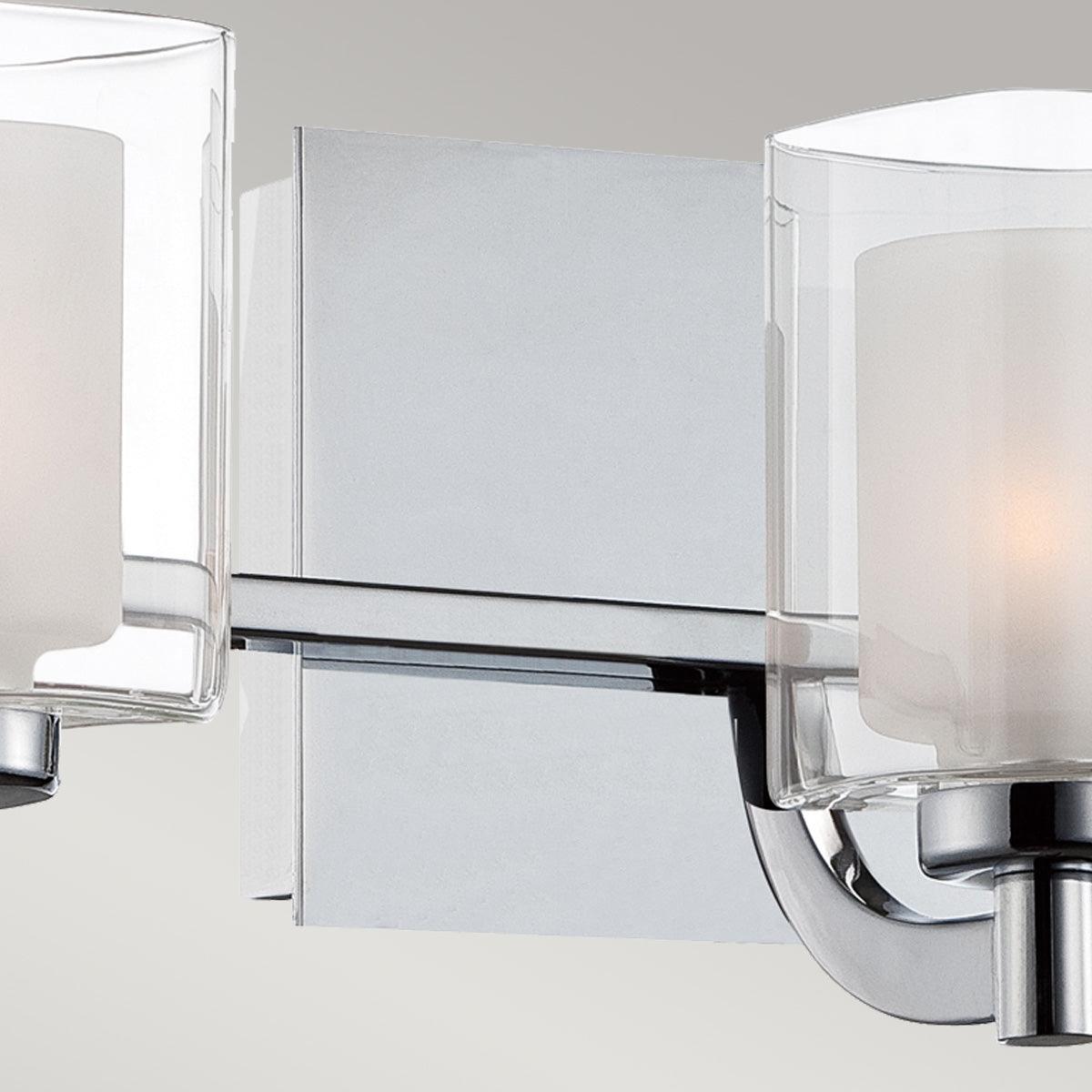 quoizel kolt 3 light semi flush mount Close Up