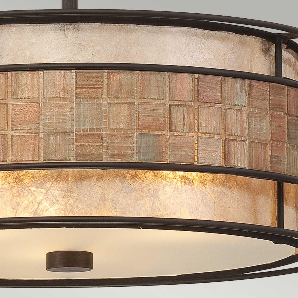 Traditional Flush & Semi Flush Ceiling Lights - Quoizel Semi-Flush Mount Ceiling Light QZ/LAGUNA/SF