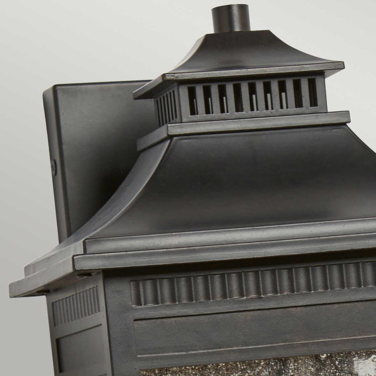 Quoizel Livingston Large Outdoor Wall Light by close up image