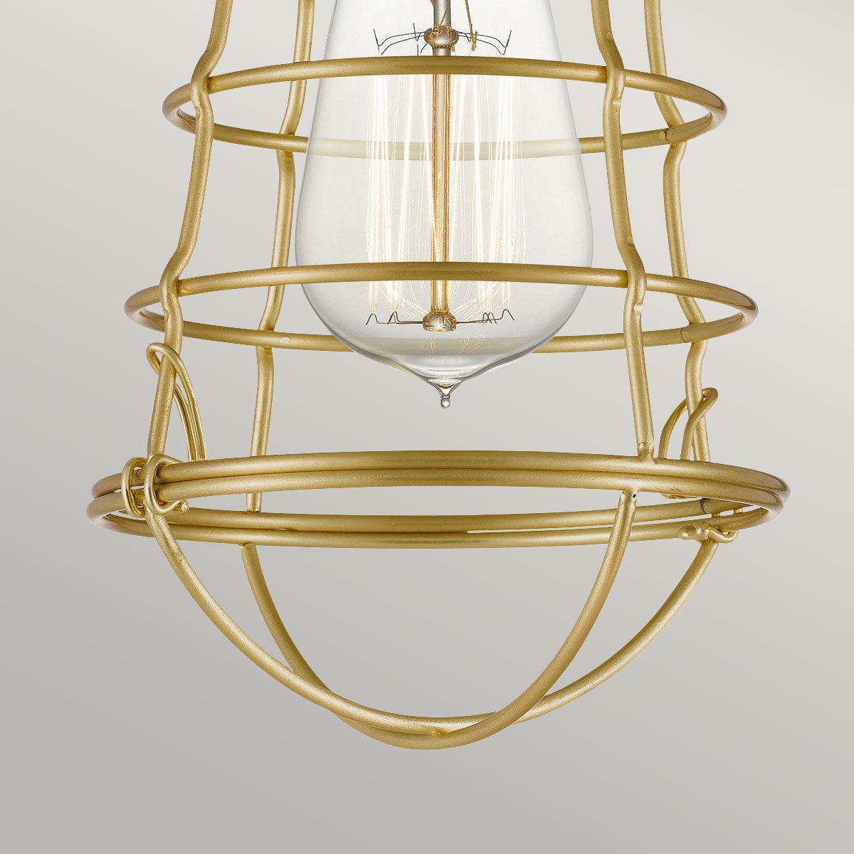 Quoizel Mixon 1 Light Brass Semi-flush Mount Living room close up