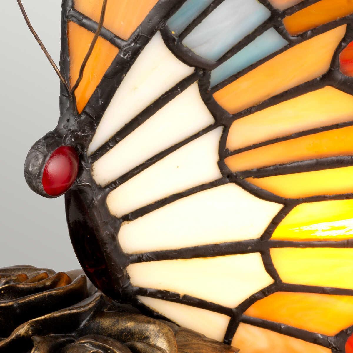 quoizel tiffany animal gift lamps butterfly tiffany lamp Living Room Close Up
