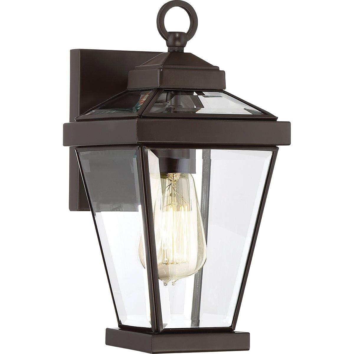 Quoizel Ravine Small Western Bronze Outdoor Wall Lantern 1