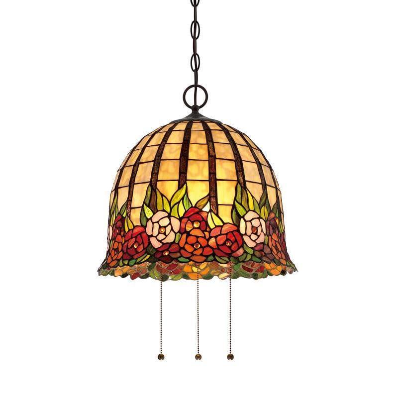 rosecliffe tiffany ceiling light