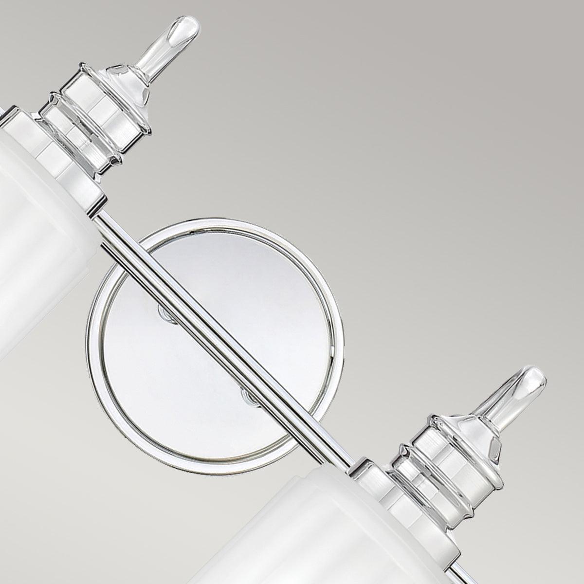 quoizel swell 4 light chrome bathroom wall light Living Room Close Up