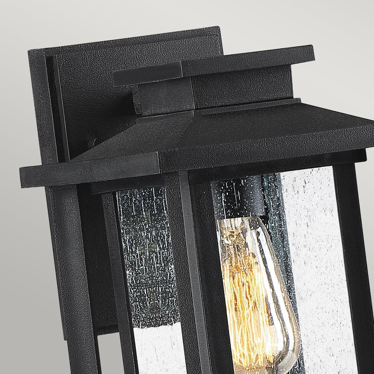 quoizel wakefield 1 light small outdoor wall lantern Close Up