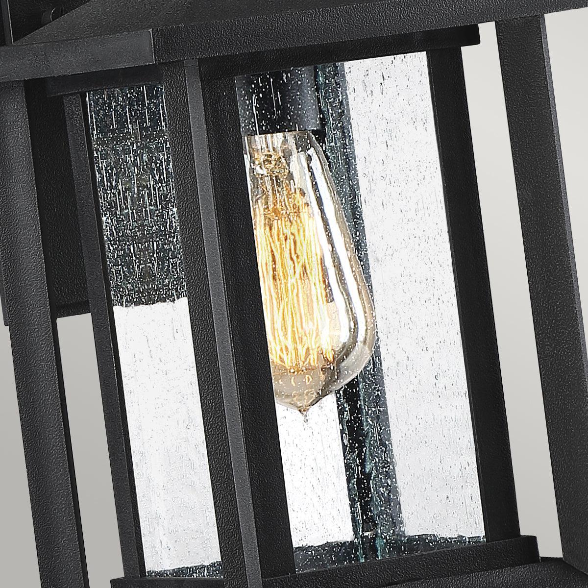 quoizel wakefield 1 light small outdoor wall lantern Detailed Close Up