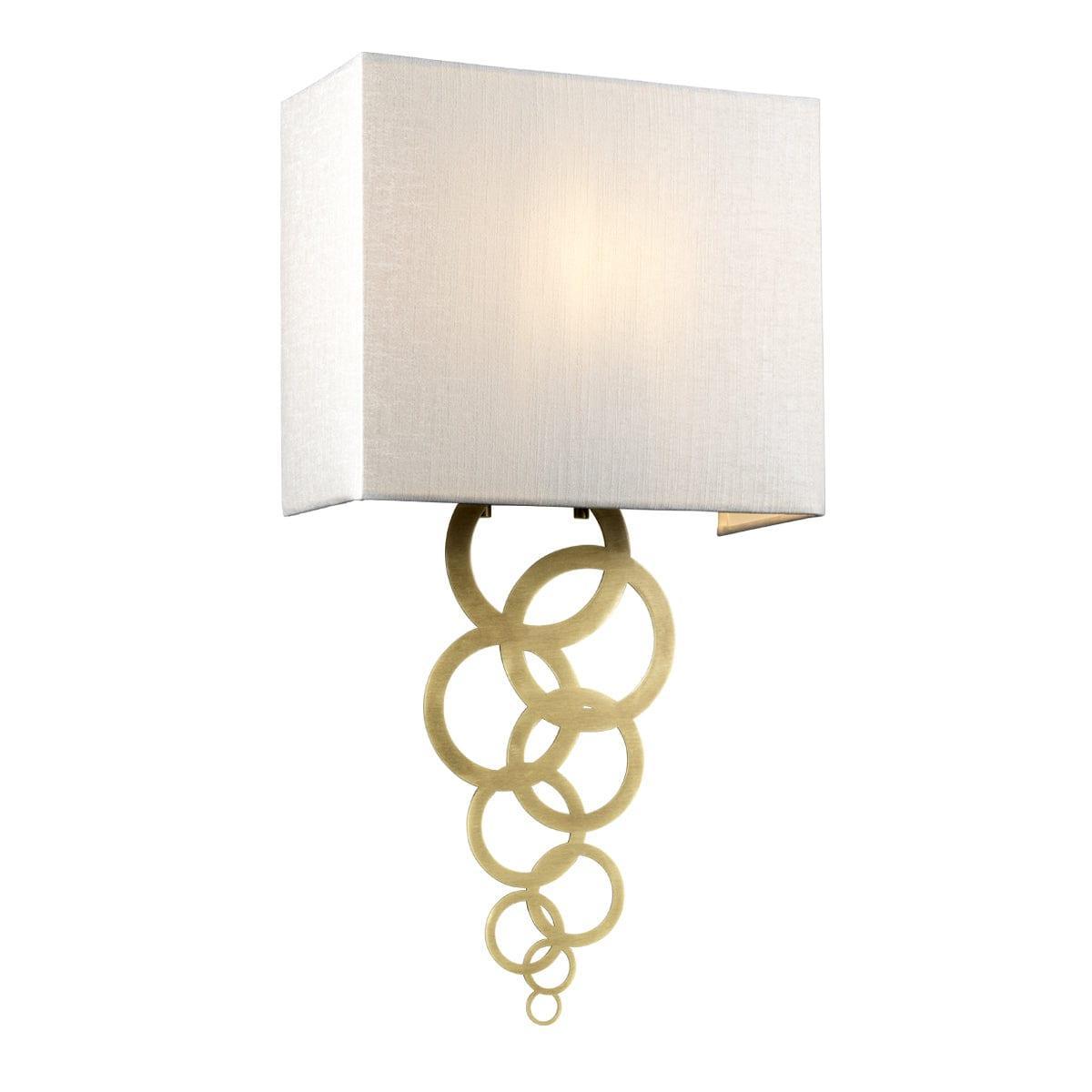 Rosa Medium 1 Light Aged Brass Wall Light ,ROSA-MEDIUM-AB,Elstead Lighting,1