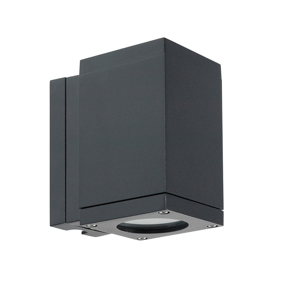 norlys sandvik 1 light graphite down outside wall light