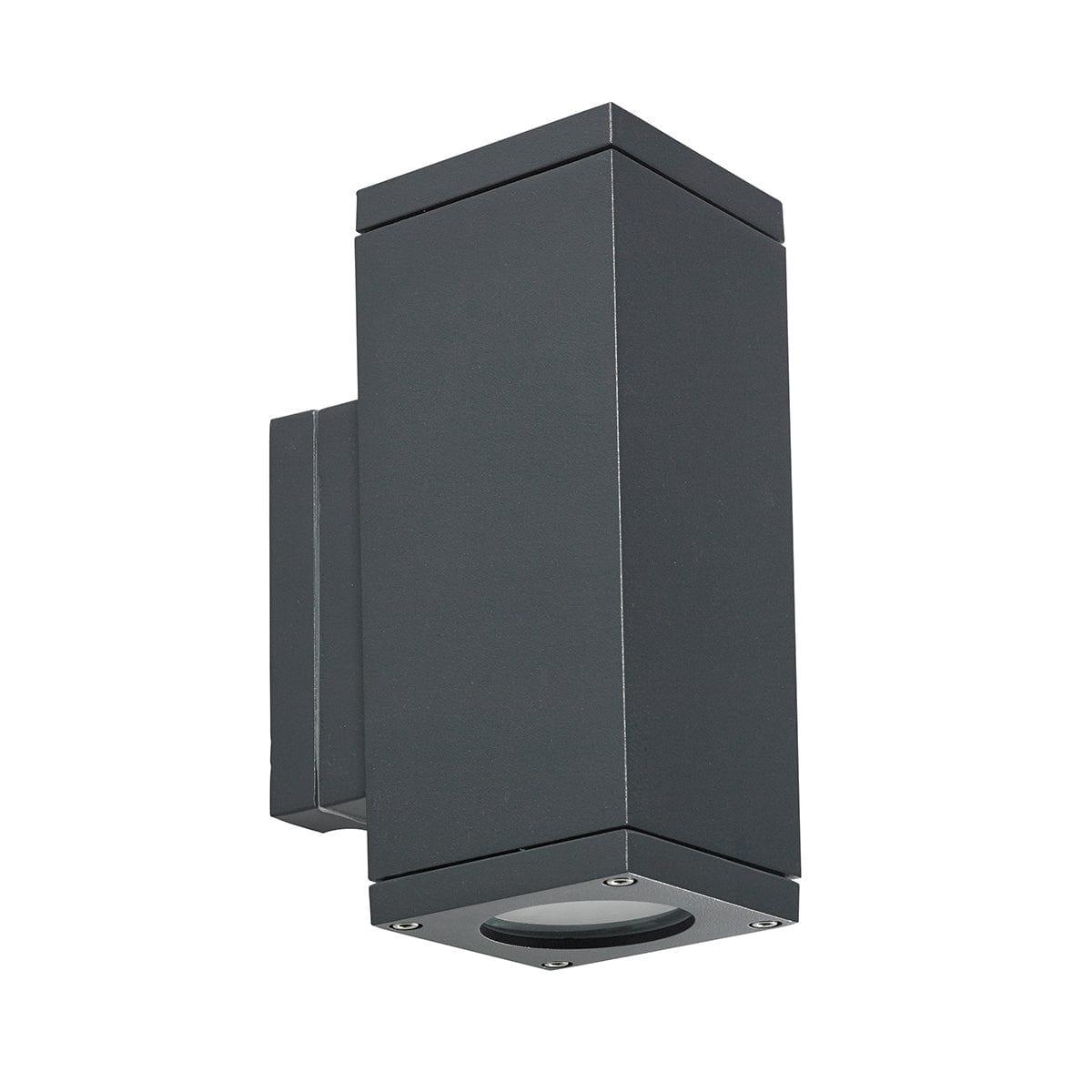 norlys sandvik 2 lt graphite up and down outside wall light