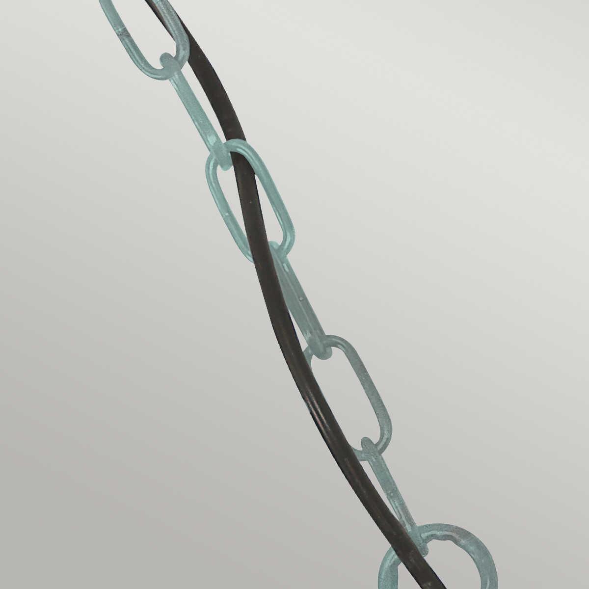 elstead sheldon verdigris finish outdoor pendant lantern 2 Living Room Close Up