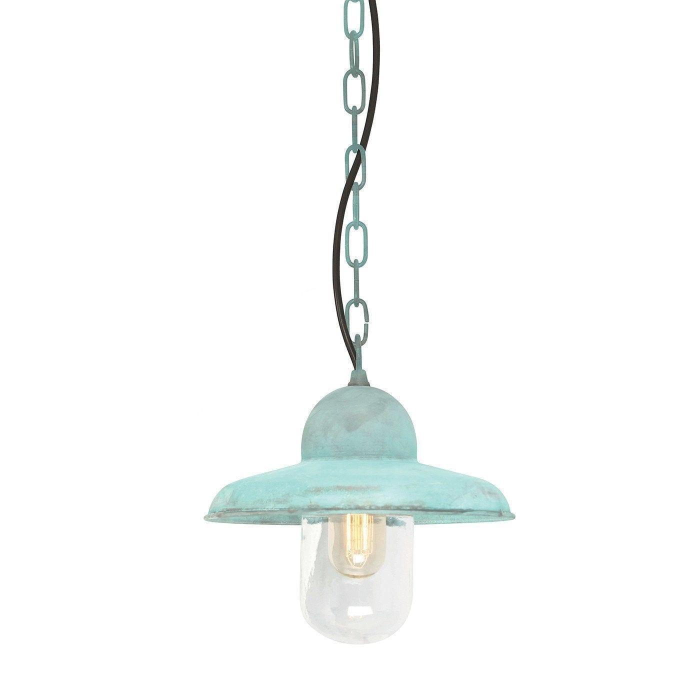 Elstead Somerton Finish_Finish_Verdigris Finish Outdoor Pendant Lantern