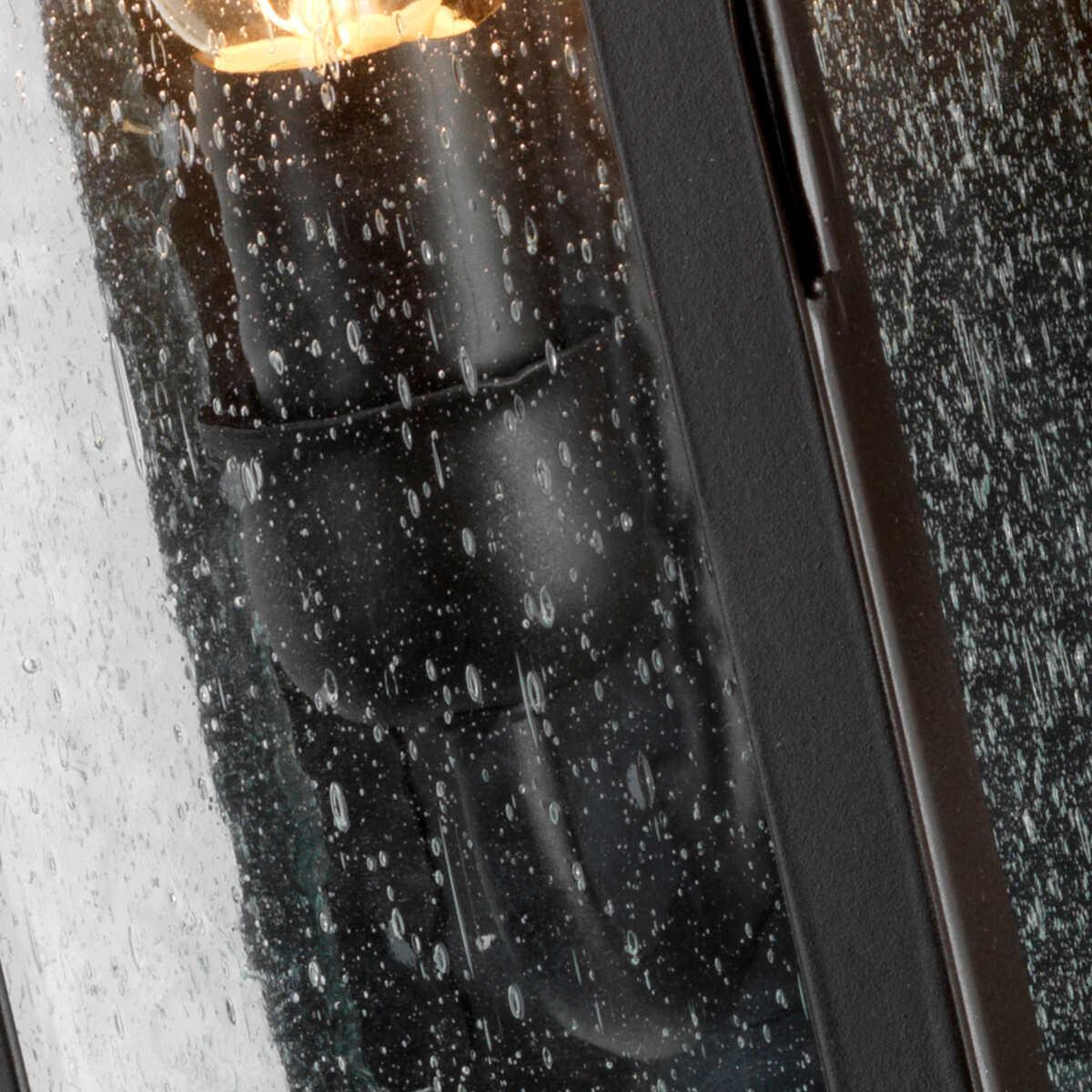 Elstead Stow Old Bronze Finish Outdoor Wall Fitting Close up