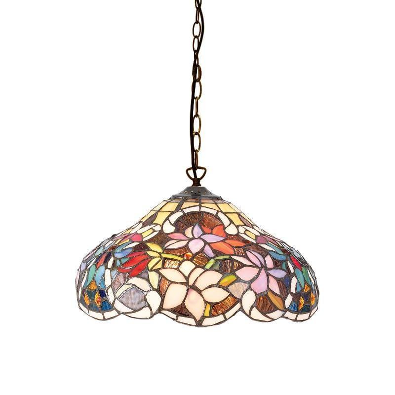 Sullivan Small Tiffany Ceiling Light by Interiors 1900