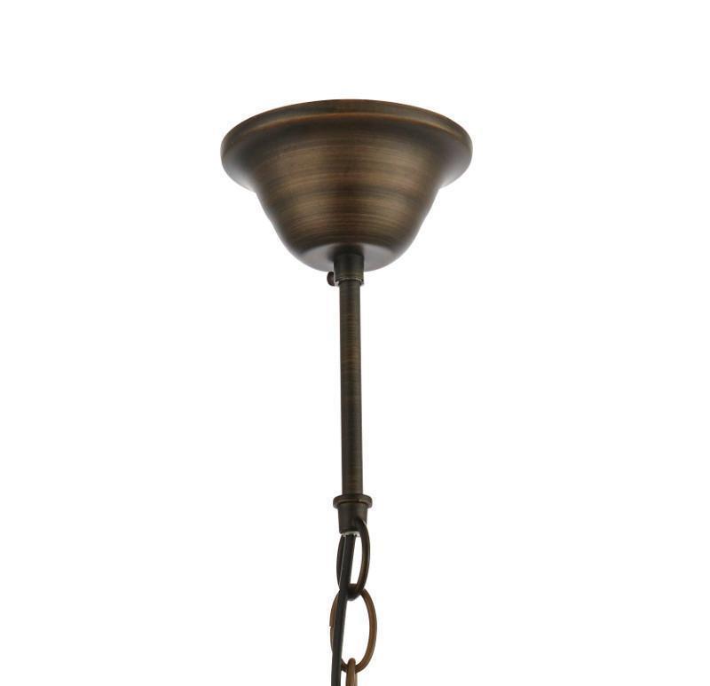 Tiffany Ceiling Pendant Lights - Anders Tiffany Ceiling Light 1 Bulb