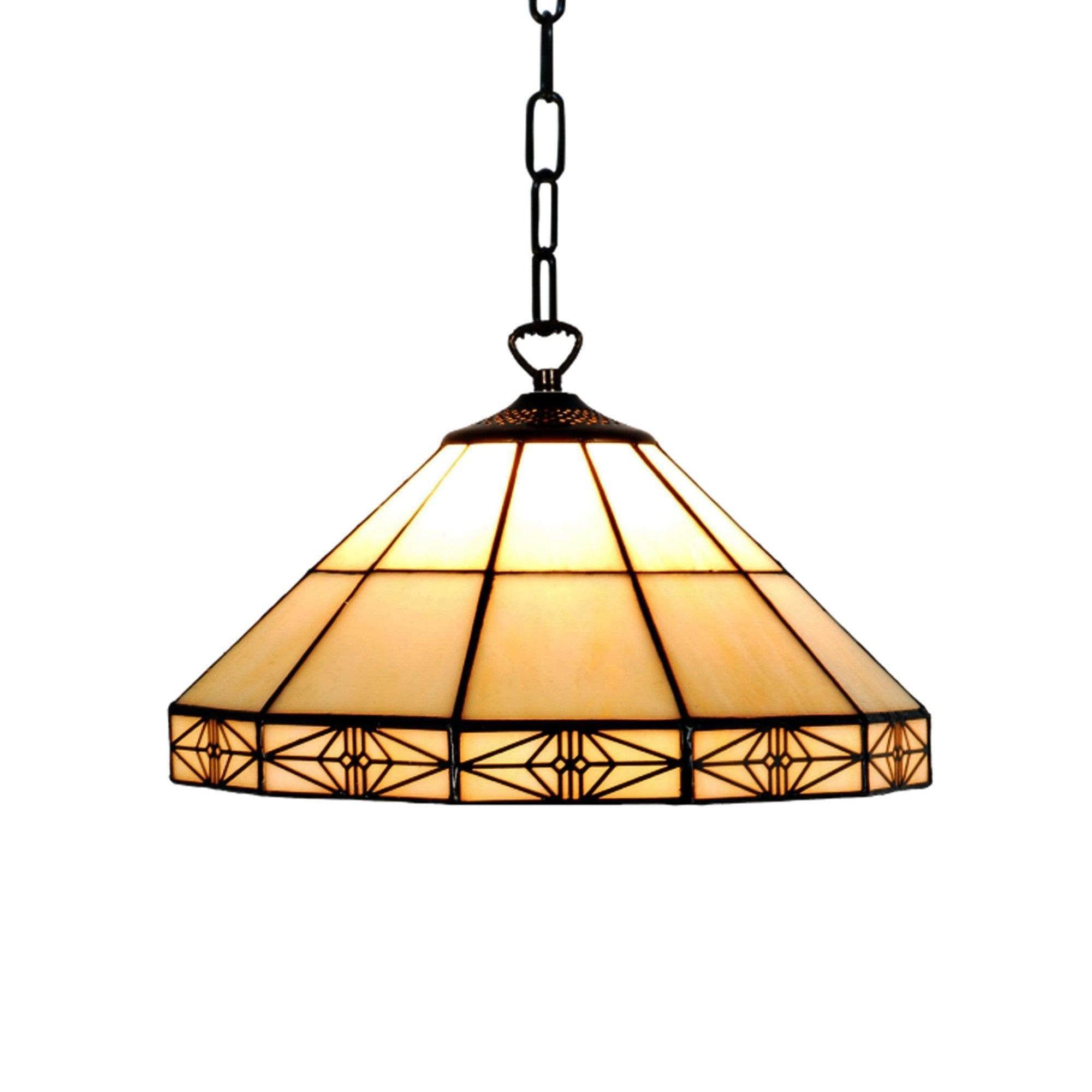 Tiffany Ceiling Pendant Lights - Dorchester Tiffany Ceiling Light,Single Bulb Fitting