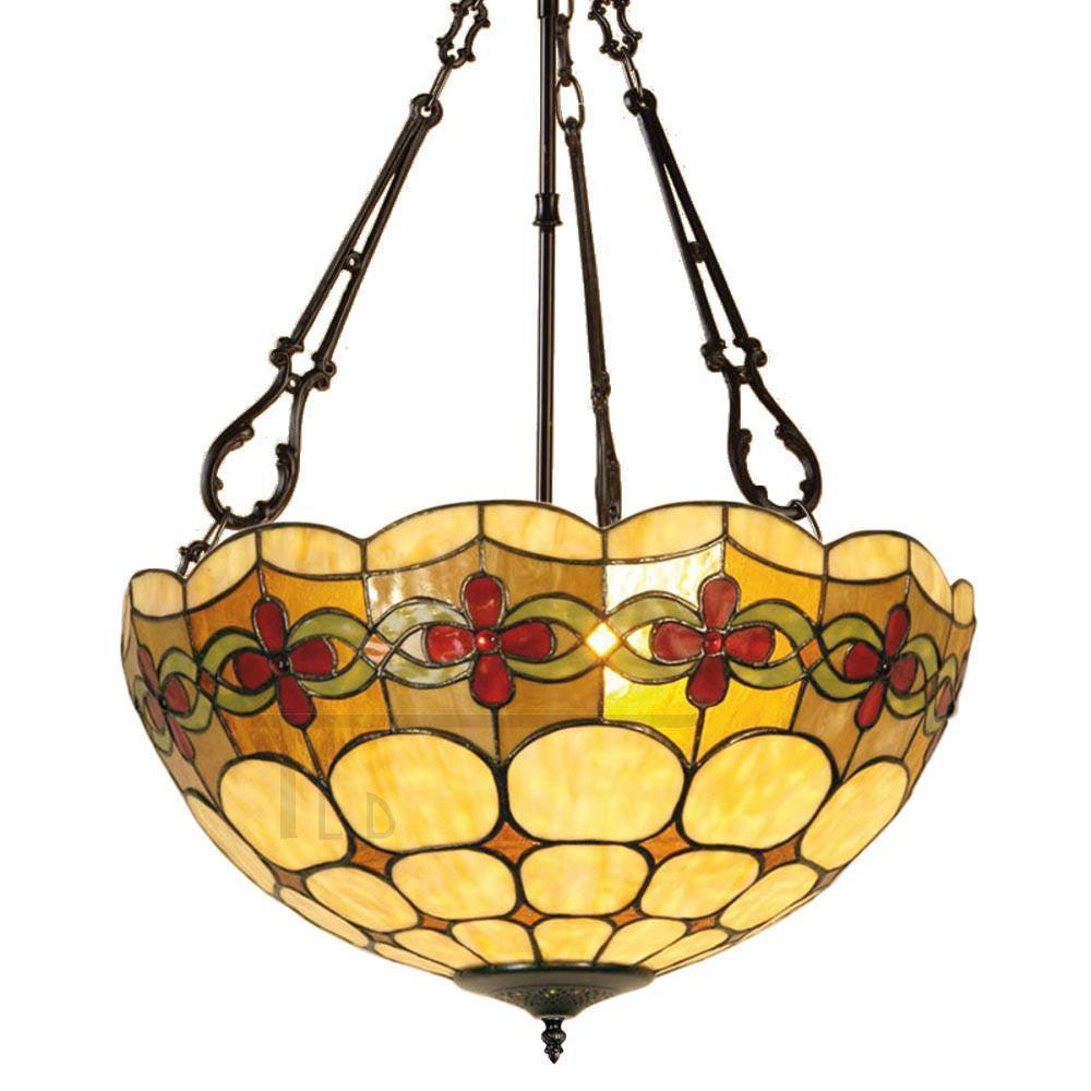 Inverted Ceiling Pendant Lights - Atlantic Large Inverted Pendant Light (fancy Chain)