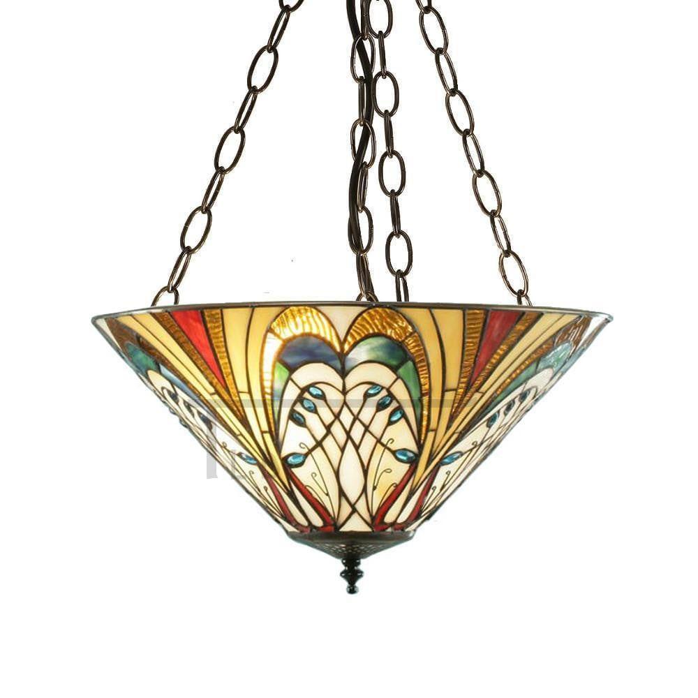 Inverted Ceiling Pendant Lights - Hector Medium 3 Light Inverted Pendant Ceiling Light 70750