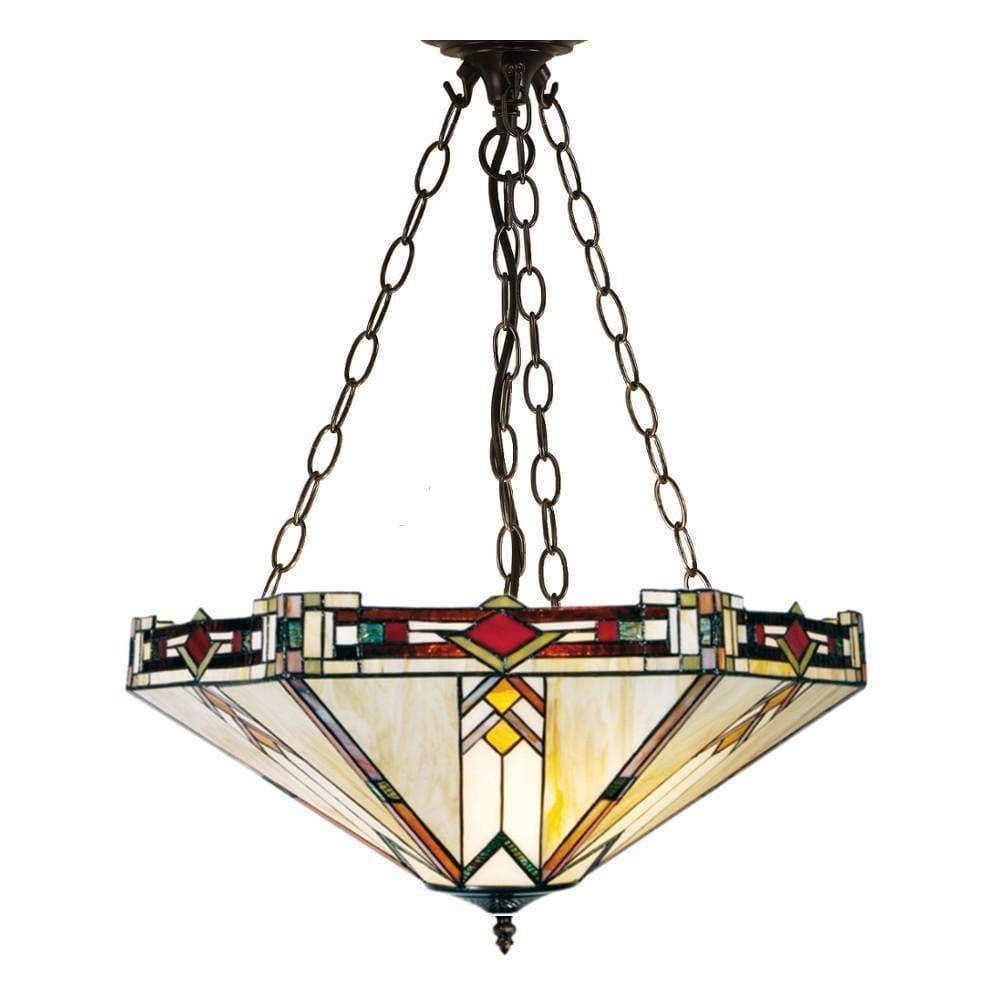 Inverted Ceiling Pendant Lights - Prairie Inverted Pendant Light (adjustable Chain) 5LL-5423 & SU3C/ADJ