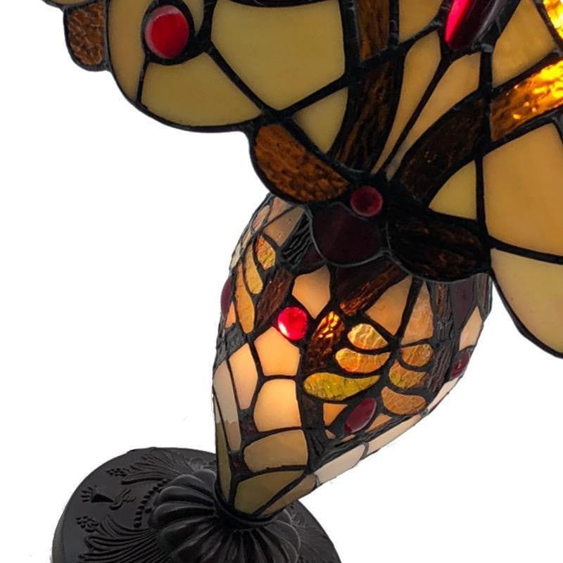 Valantino Tiffany Lamp close up