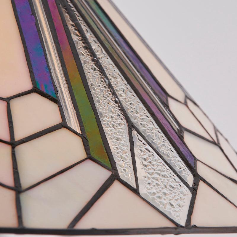 interiors 1900 astoria tiffany ceiling pendant 40cm Bedroom Lighting lit image