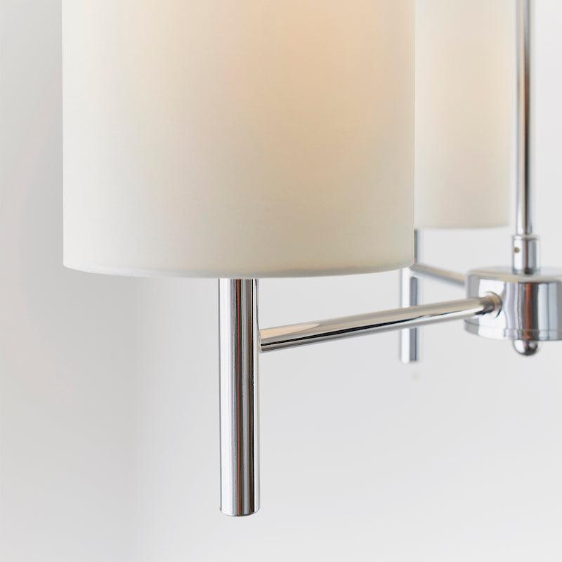 Traditional Flush & Semi Flush Ceiling Lights - Brio 3 Arm Chrome Finish Semi Flush Ceiling Light BRIO-3CH details