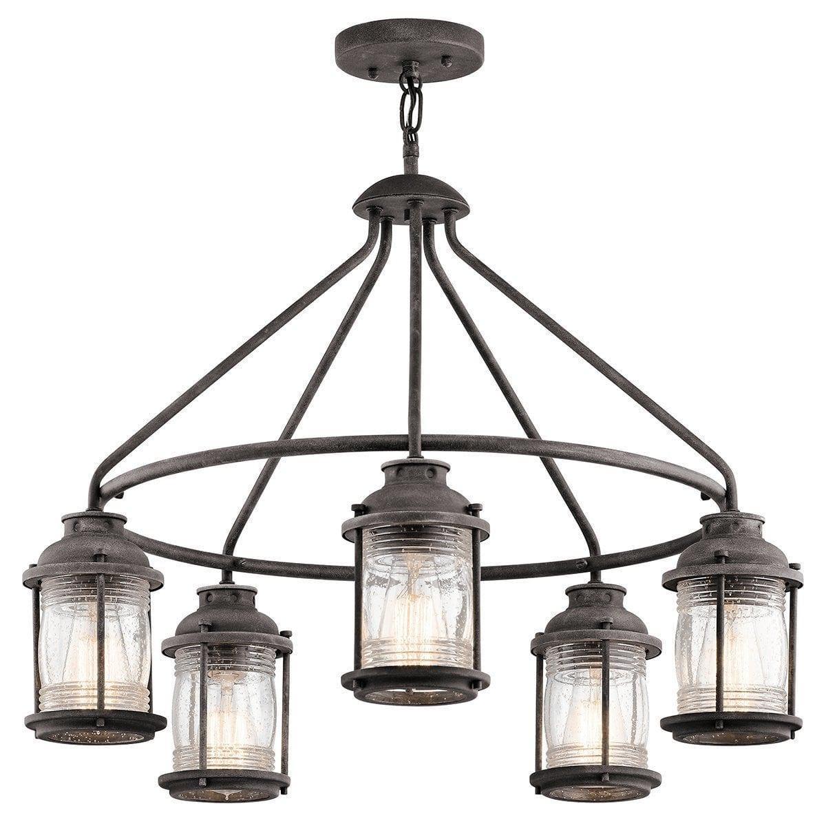 Kichleer Ashland Bay 5 Light Outdoor Pendant by Elstead Outdoor Lighting
