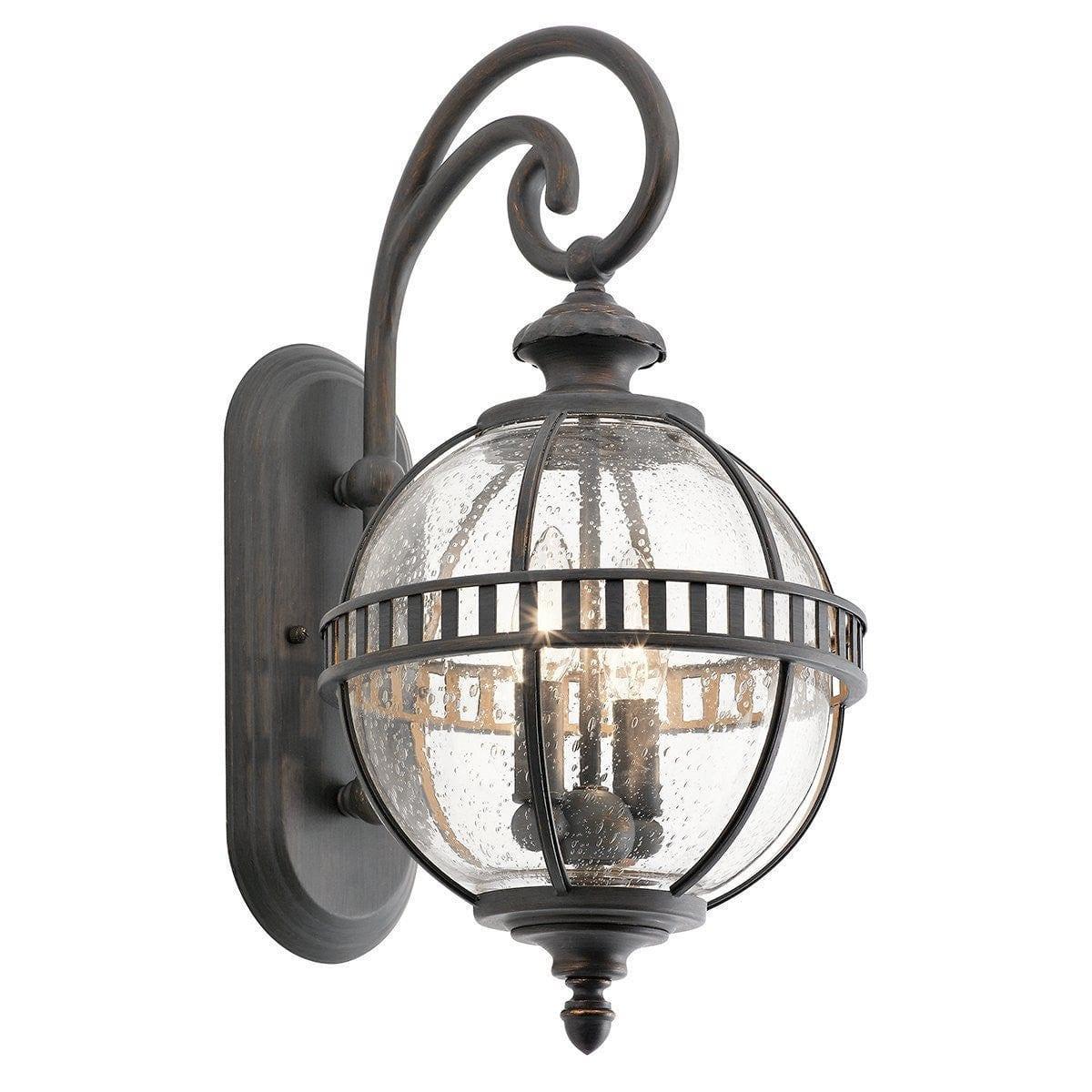 Kichler Halleron Outdoor 2 Light Wall Lantern by Elstead Outdoor Lighting 1