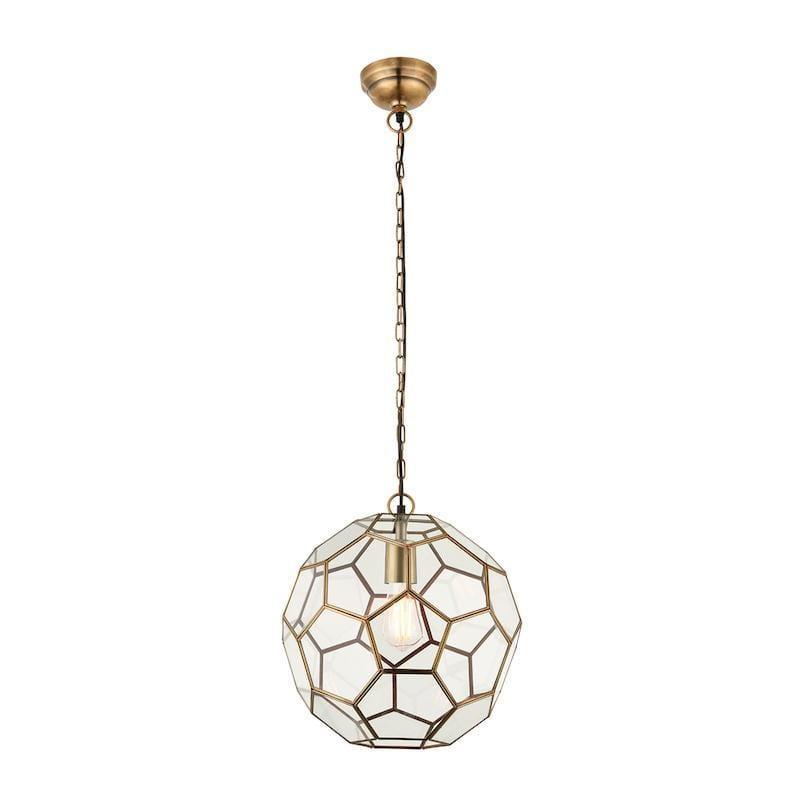 Miele 1lt Ceiling Pendant Light by Endon Lighting