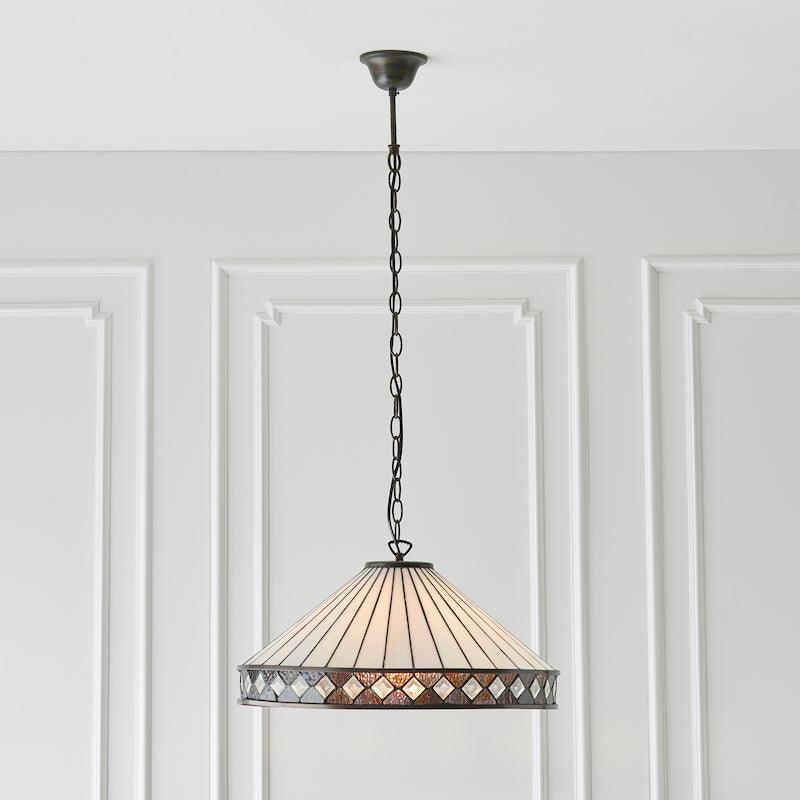 fargo tiffany large pendant light Living room lighting image