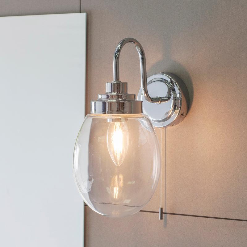 hampton 1lt wall light by Endon Lighting Living Room Close Up 186