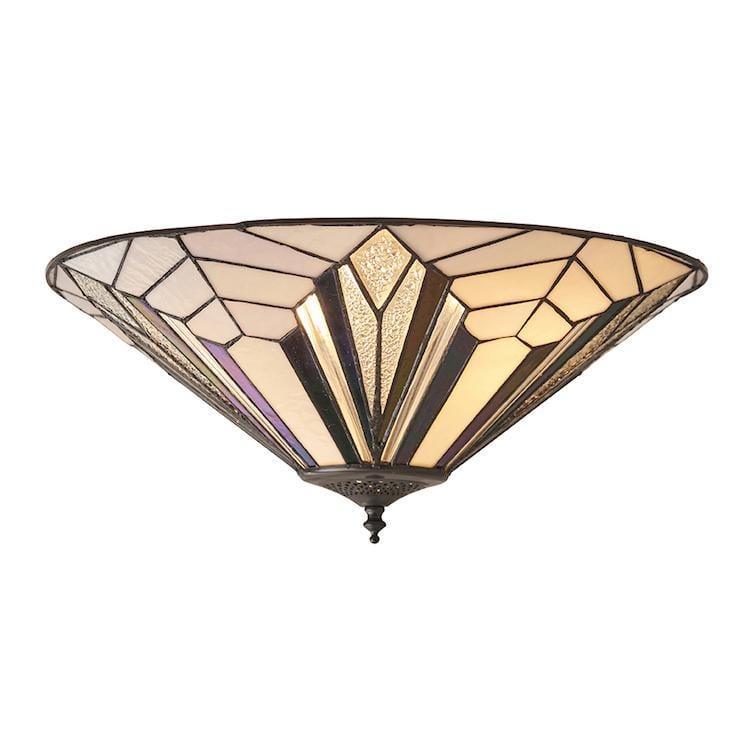 Astoria Tiffany Flush Ceiling Light