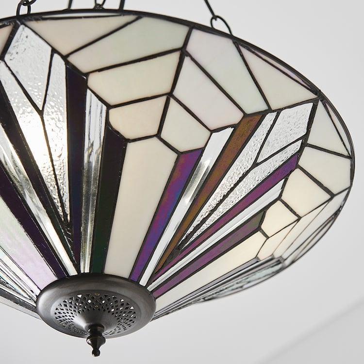 astoria tiffany adjustable inveted pendant light Hallway Lighting Image