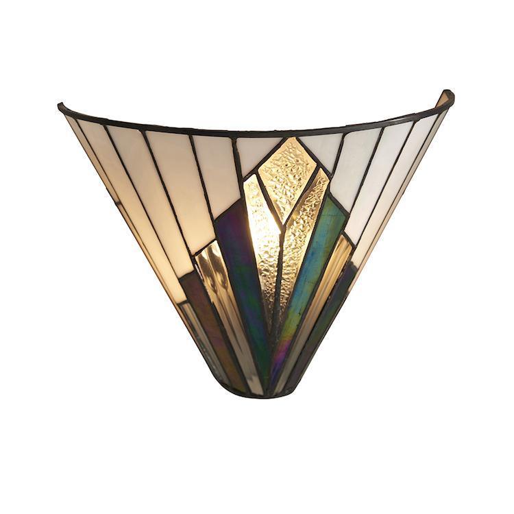 Tiffany Wall Lights - Astoria Tiffany Wall Light 63940 1