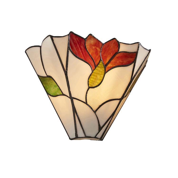 Tiffany Wall Lights - Botanica Tiffany Wall Light 63964