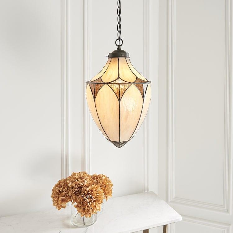 Brooklyn Medium Tiffany Acorn 1 Light Pendant Light